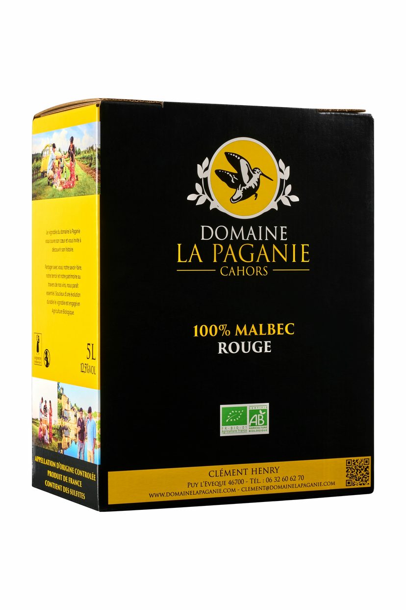 BIB 5 l Biologique AOC Cahors