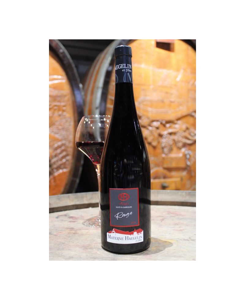 Rouge d'Alsace élevé en barriques Bio*