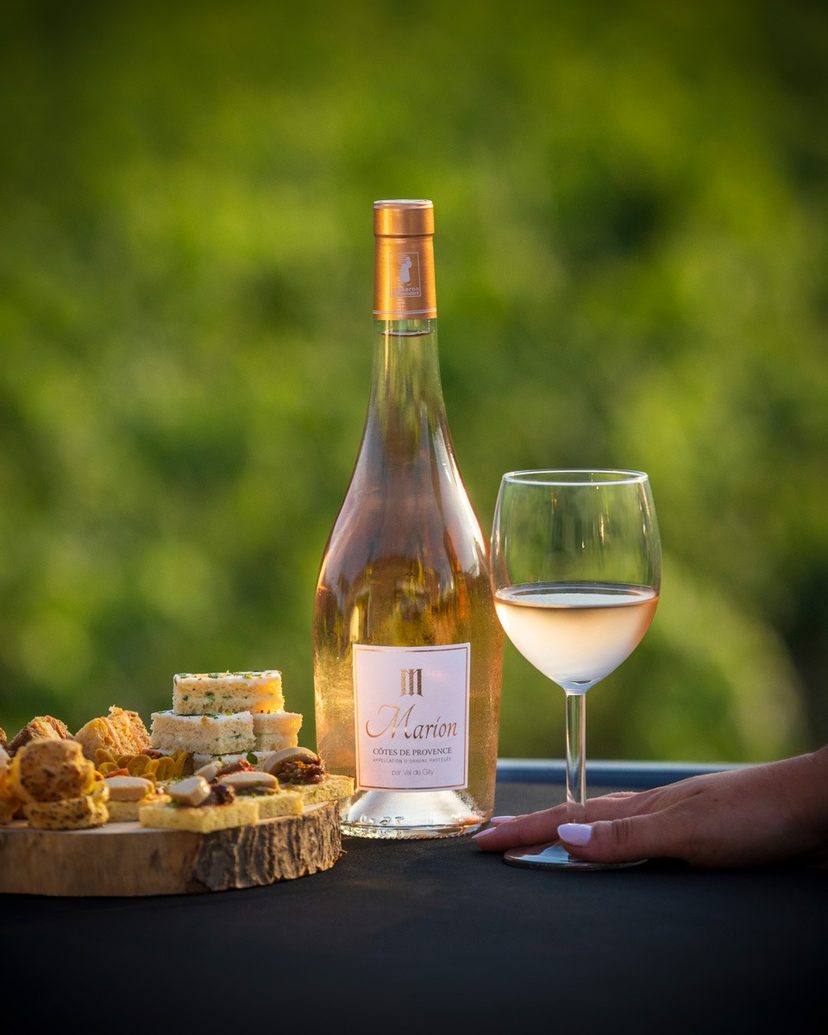 La cuvée Marion, rosé des Côtes de Provence