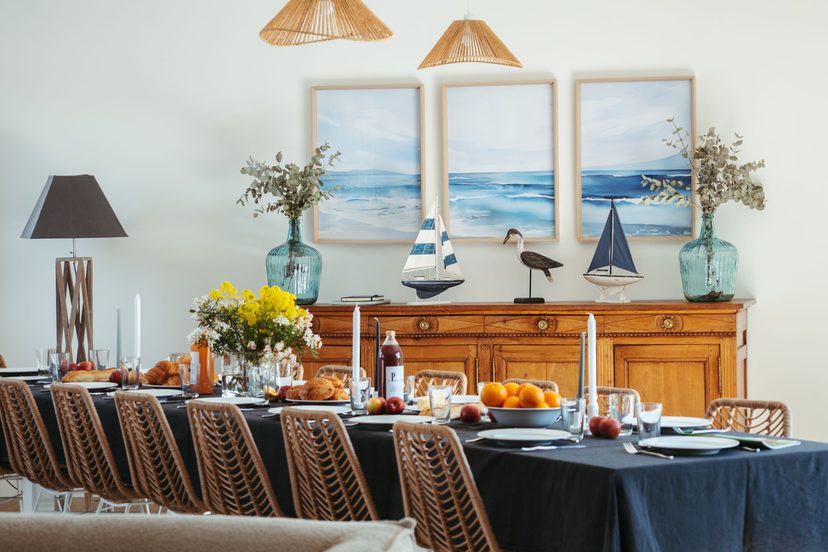 La grande table de ferme